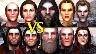 The Companions VS College of Winterhold! - Skyrim NPC Battle