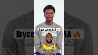 Bryce James' favorite basketball player  (via arizonambb/IG)