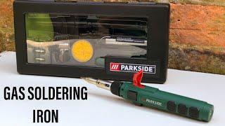 Gas soldering iron #parkside