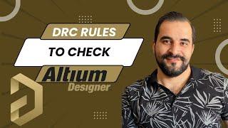 DRC rules to check-Altium Designer