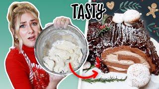 Tasty Producers Challenge Me To Bake (Holiday Edition)