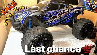 Traxxas Xmaxx 8s Complete Clean & Service Ready To Go Good Luck last one from me !