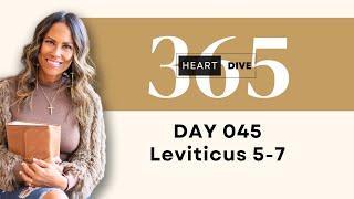 Day 045 Leviticus 5-7 | Daily One Year Bible Study | Audio Bible Reading with Commentary