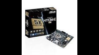 Asus H110M-E M2 Motherboard DDR4 LGA 1151 - Seventh Generation