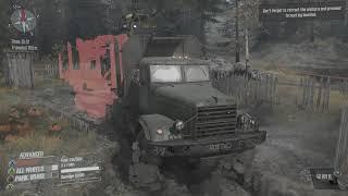 Spintires: MudRunner - Challenge: Crane Operator (all objectives)