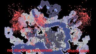 [Mindustry] Bombardment Warzone - Clean Shard (first ever)