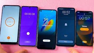 Alarm & Time tune OPPO A54 + Z Flip 3 + Blackview A90 + Xiaomi Redmi Note 11 + iPhone Xs