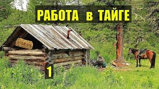 ЭВЕНКИ РАБОТАЮ ПРОВОДНИКОМ ЭКСПЕДИЦИЯ ГЕОЛОГ ИЗБА ОХОТА на ЛОСЯ ДОМ в ЛЕСУ ИСТОРИИ из ЖИЗНИ СЕРИАЛ 1