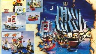 Lego Pirate Vintage Set 6271 Red Coat Imperial Flagship Admiral's Galleon Sea Lion review FOJ