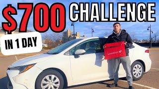 $700 IN ONE DAY DoorDash/Uber Eats Challenge (10th Attempt)