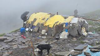 Best Life in The Nepali Himalayan Village During The Rainy Season | Nepali Village Life Documentary