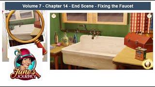June's Journey - Volume 7 - Chapter 14 - End Scene - Fixing the Faucet