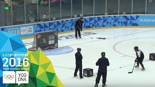 Ice Hockey - ​Women's Skills Challenge - Qualification | ​Lillehammer 2016 ​Youth Olympic Games​