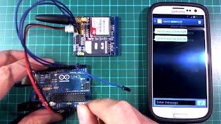 Arduino + GSM module (SMS message, HTTP requests)