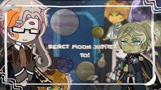 ¡React moon Jupiter to! / ¡Реакция спутников Юпитера на! / -