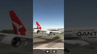 Qantas a380 landing at LHR from SDY#rfs #planes#london #sdy