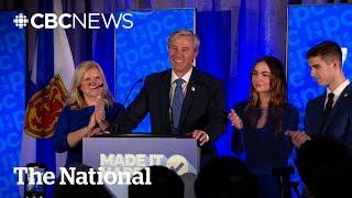 Nova Scotia PCs win landslide re-election