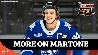 Breaking down DRAFT PROSPECT Porter Martone with Alex Appleyard | PHLY Flyers Podcast