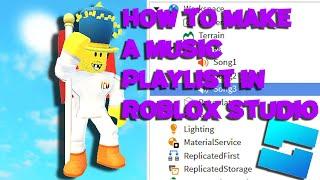 How to Make a Music Playlist in Roblox Studio