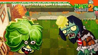  НОВОЕ РАСТЕНИЕ ИМБА САЛАТ КОЧАННЫЙ  Plants vs Zombies 2 (Растения против зомби 2) Прохождение