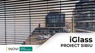 iGlass (folie cu cristale lichide) - Proiect balcon Sibiu INOVI Smart Technologies