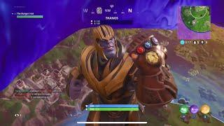 when thanos was in fortnite