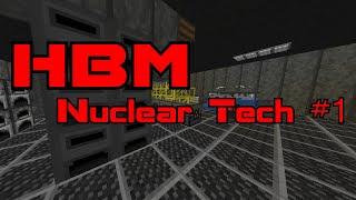 С чего начать выживание в HBM Nuclear Tech mod на майнкрафт 1.12.2 / Русский гайд на мод #1