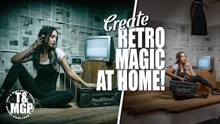 Create STUNNING Retro Portraits at Home with Ease! | Take and Make Great Photography with Gavin Hoey