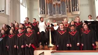 Glory: Winnetka Congregational & Niles West Choirs; Nora Robinson, signing