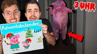 ÖFFNE niemals PEPPA WUTZ ADVENTSKALENDER vor WEIHNACHTEN um 3 UHR NACHTS (Schwein Peppa Pig)