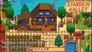 Stardew Valley Beach Farm Tour - 100% Perfection, No Mods (1.5)