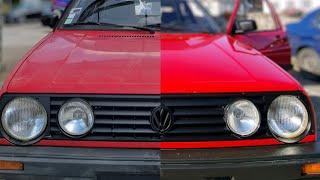 RESTORATION DETAIL - MK2 VW Golf GTD