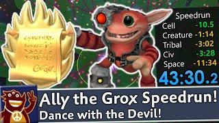 Ally The Grox Spore Speedrun in 43:30 (New World Record + Commentary)