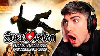 REACTING to JJ - Wasted Love | Austria WILL WIN EUROVISION 2025!