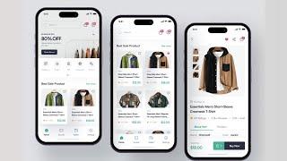 Flutter Ecommerce App with Firebase - flutter tutorial for beginners - flutter apps (PART 1)