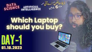 Which Laptop should you workon or buy to work on AI or Data Science?