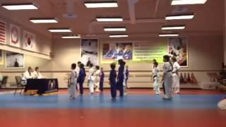 Balancing tkd black belt 10/26/13