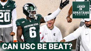 MSU football can make EARLY STATEMENT on road vs. USC; Have the Trojans improved enough?