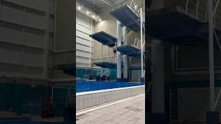 100 likes and i will do it from 7 meters  platform Backward Jump Straight 5m | #challenge #diving