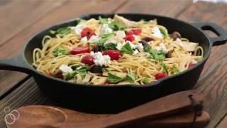 Mediterranean Olive Oil Pasta | The Mediterranean Dish