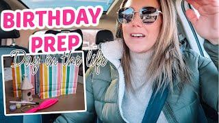 BIRTHDAY PREP| Party Favors Ideas For Kids| Day in The Life of a Mom| Tres Chic Mama