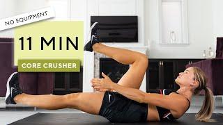 11 minutes- Core Crusher // Ab workout// No Equipment // Jessica Webb