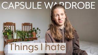 Things I Hate About Capsule Wardrobes // Minimalist Wardrobe Project 333 rules I don't like