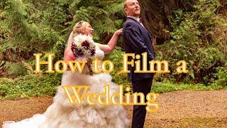How to Photograph and film a wedding at the same time