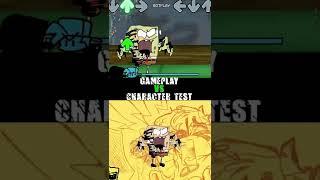 Fnf spongebob pibby test song | Character Test - Gameplay vs Playground | spongebob pibby fnf mod