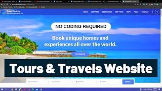 How to Create Tours & Travel Booking Website using WordPress & WP Travel Engine Plugin 2024