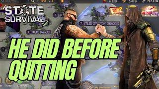 A PLAYED DID THIS BEFORE QUITTING | STATE OF SURVIVAL