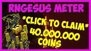 HOW I GOT FREE 40M COINS FROM RNGESUS METER (hypixel skyblock)