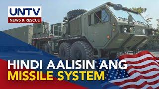 US missile system, hindi pa aalisin sa Pilipinas sa kabila ng reklamo ng China – NSA Año