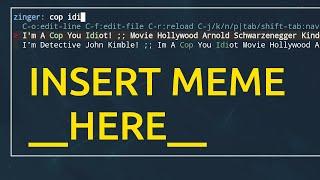 zinger - level up your Meme via FZF - Linux TUI